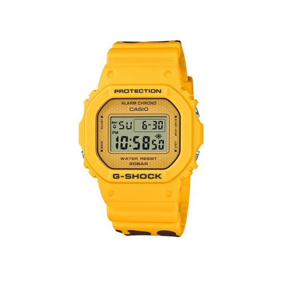 Casio G-Shock x Baby-G SLV-22B-9 Yellow And Brown Resin Band Couple Set Pair Watch