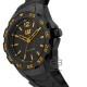 Caterpillar MOTION TB-111-21-137 | Black Yellow | Rubber Strap | 44MM | 2Y Warranty