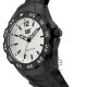 Caterpillar MOTION TB-111-21-231 | Silver Black | Rubber Strap | 44MM | 2Y Warranty