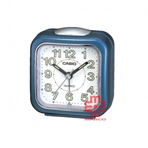Casio TQ-142-2 Blue Traveller's Alarm Analog Clock