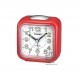Casio TQ-142-4 Red Traveller's Alarm Analog Clock