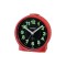 Casio TQ-228-4 Red Desk Top Analog Clock