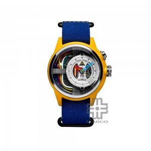 [Pre-Order] The Electricianz CABLE Z 42mm ZZ-A1A/04-NFB Blue Nato Band Men Watch