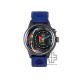 [Pre-Order] The Electricianz CARBON Z 45mm ZZ-A1A/03-CRB Blue Rubber Band Men Watch