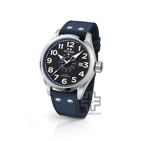 TW Steel VS31-45MM Dark Blue Textile Band Men Watch TW Steel VS31-45MM Dark Blue Textile Band Men Watch