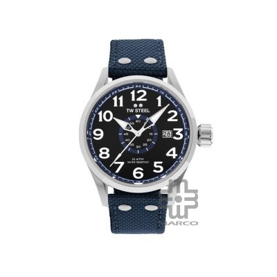 TW Steel VS31-45MM Dark Blue Textile Band Men Watch