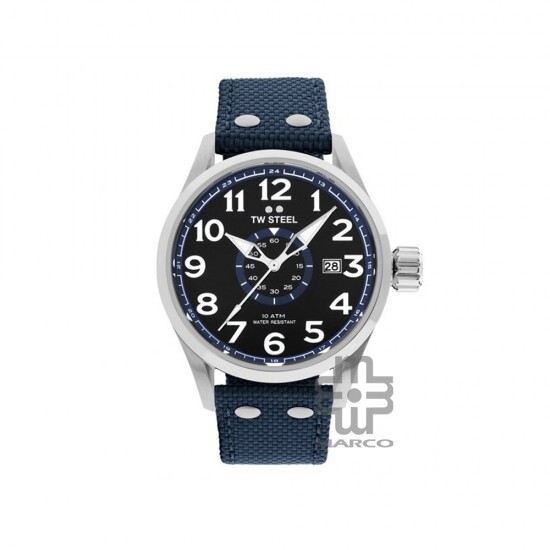 TW Steel VS31-45MM Dark Blue Textile Band Men Watch TW Steel VS31-45MM Dark Blue Textile Band Men Watch