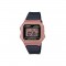 Casio General W-217HM-5AV Black Resin Band Watch