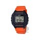 Casio General W-218H-4B2V Orange Resin Band Youth Men Watch