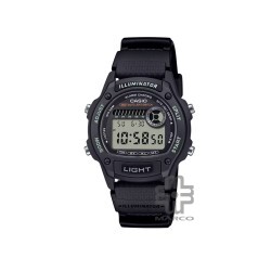 Casio General W-220H-1AV Black Bio-based Resin Band Men Watch