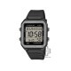 Casio General W-221H-1AV Black Resin Band Men Watch