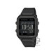 Casio General W-221H-1BV Black Resin Band Men Watch