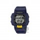 Casio General W-737H-2AV Dark Blue Resin Band Youth Watch