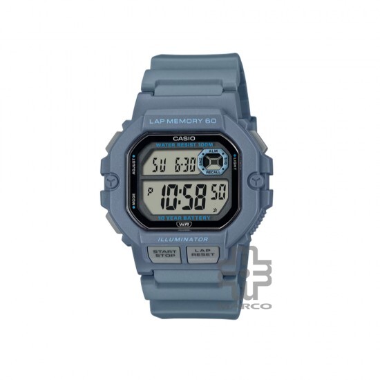 Casio General WS-1400H-2AV Blue Resin Band Men Watch Casio General WS-1400H-2AV Blue Resin Band Men Watch