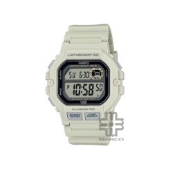 Casio General WS-1400H-8AV Beige Resin Band Men Watch