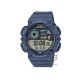 Casio General WS-1500H-2AV Blue Resin Band Men Watch Casio General WS-1500H-2AV Blue Resin Band Men Watch