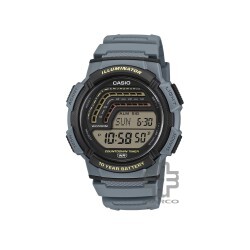 Casio General WS-1800-2AV Grey Resin Band Men Watch