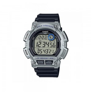 Casio General WS-2100H-1A2 Black Resin Band Men Youth Watch