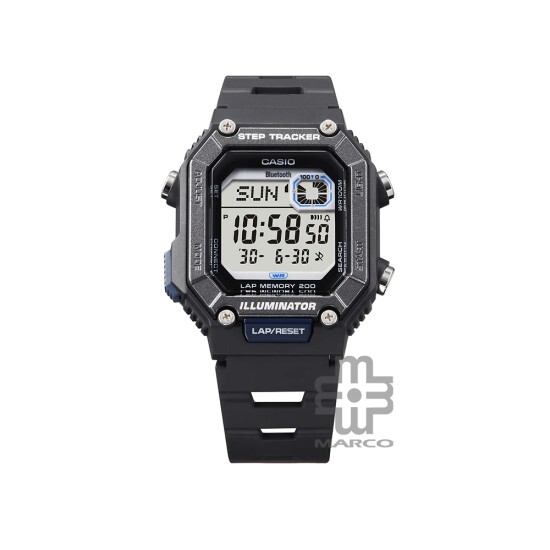 Casio General WS-B1000-1AV Black Resin Band Men Watch Casio General WS-B1000-1AV Black Resin Band Men Watch