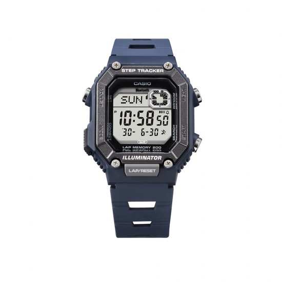 Casio General WS-B1000-2AV Dark Blue Resin Band Men Watch