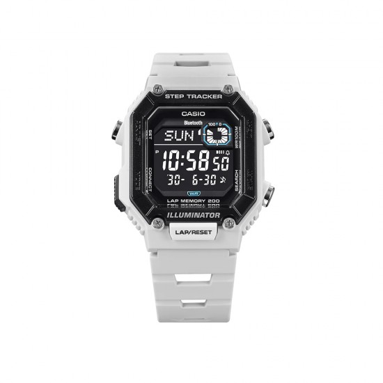 Casio General WS-B1000-8BV White Resin Band Men Watch