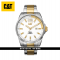 CAT OSLO WT-181-18-238 SILVER STAINLESS STEEL STRAP MEN WATCH