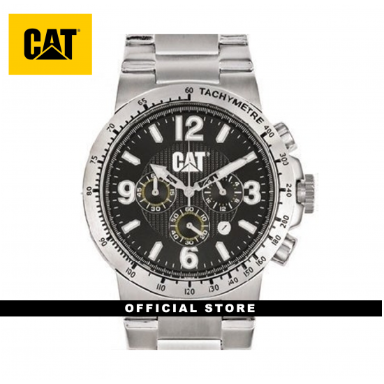 CAT COSMOFIT CHRONO YL-143-11-131 SILVER STAINLESS STEEL STRAP MEN WATCH CAT COSMOFIT CHRONO YL-143-11-131 SILVER STAINLESS STEEL STRAP MEN WATCH