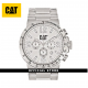 CAT COSMOFIT CHRONO YL-143-11-232 SILVER STAINLESS STEEL STRAP MEN WATCH CAT COSMOFIT CHRONO YL-143-11-232 SILVER STAINLESS STEEL STRAP MEN WATCH