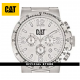 CAT COSMOFIT CHRONO YL-143-11-232 SILVER STAINLESS STEEL STRAP MEN WATCH CAT COSMOFIT CHRONO YL-143-11-232 SILVER STAINLESS STEEL STRAP MEN WATCH