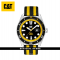 CAT HIGHWAY YR-141-64-124 BLACK NYLON STRAP MEN WATCH