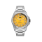Caterpillar BIG TWIST 24| YW-141-11-731 | Yellow Stainless Steel l | Analog Watch | 100M WR | 42MM | 2Y Warranty
