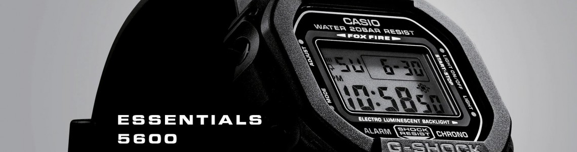 G-SHOCK 5600: Where it all began