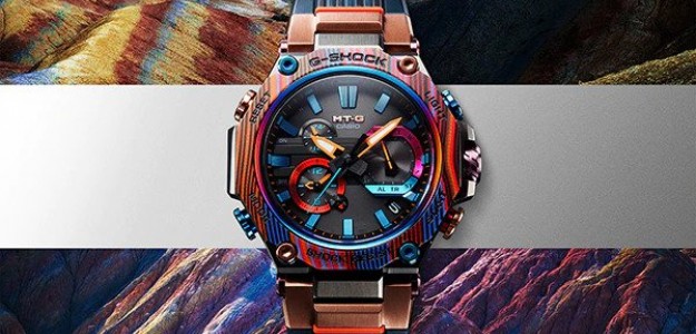 Casio to Release MT-G Watch with Multilayer, Multicolor Carbon Bezel