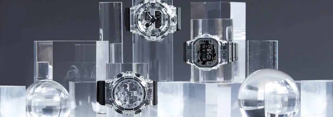 G-SHOCK’s Neo Utility Series Presents Three Monochrome Models Equipped With Metallic Camouflage Dial