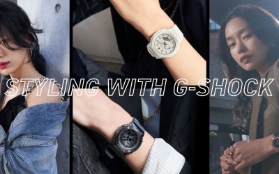 Styling with G-SHOCK For women who live tough and in their own way