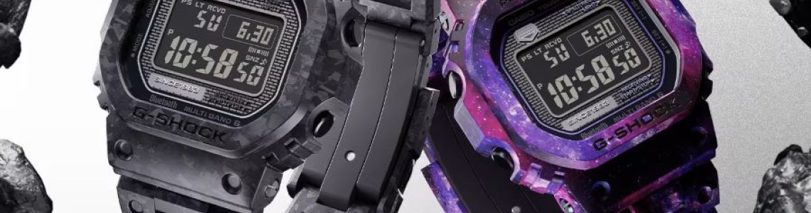 Casio to Release G-SHOCK Watches Made with Different Types of Carbon Materials
