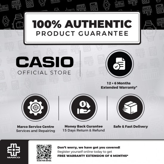 Casio G-Shock Full Metal Series GMW-B5000TCC-1 Black Titanium Band Men Watch