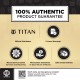 Titan Classique 1698NM01 Black Dial Stainless Steel Quartz Men's Watch